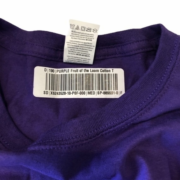 Women's size M September Purple T-Shirt - Picture 4 of 4